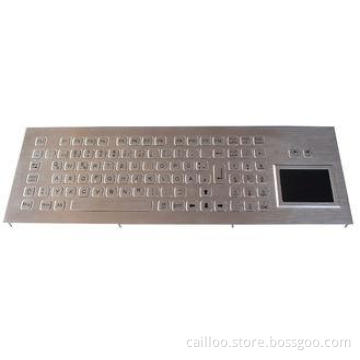 IP65 water proof keyboard with function key / Stainless Ste